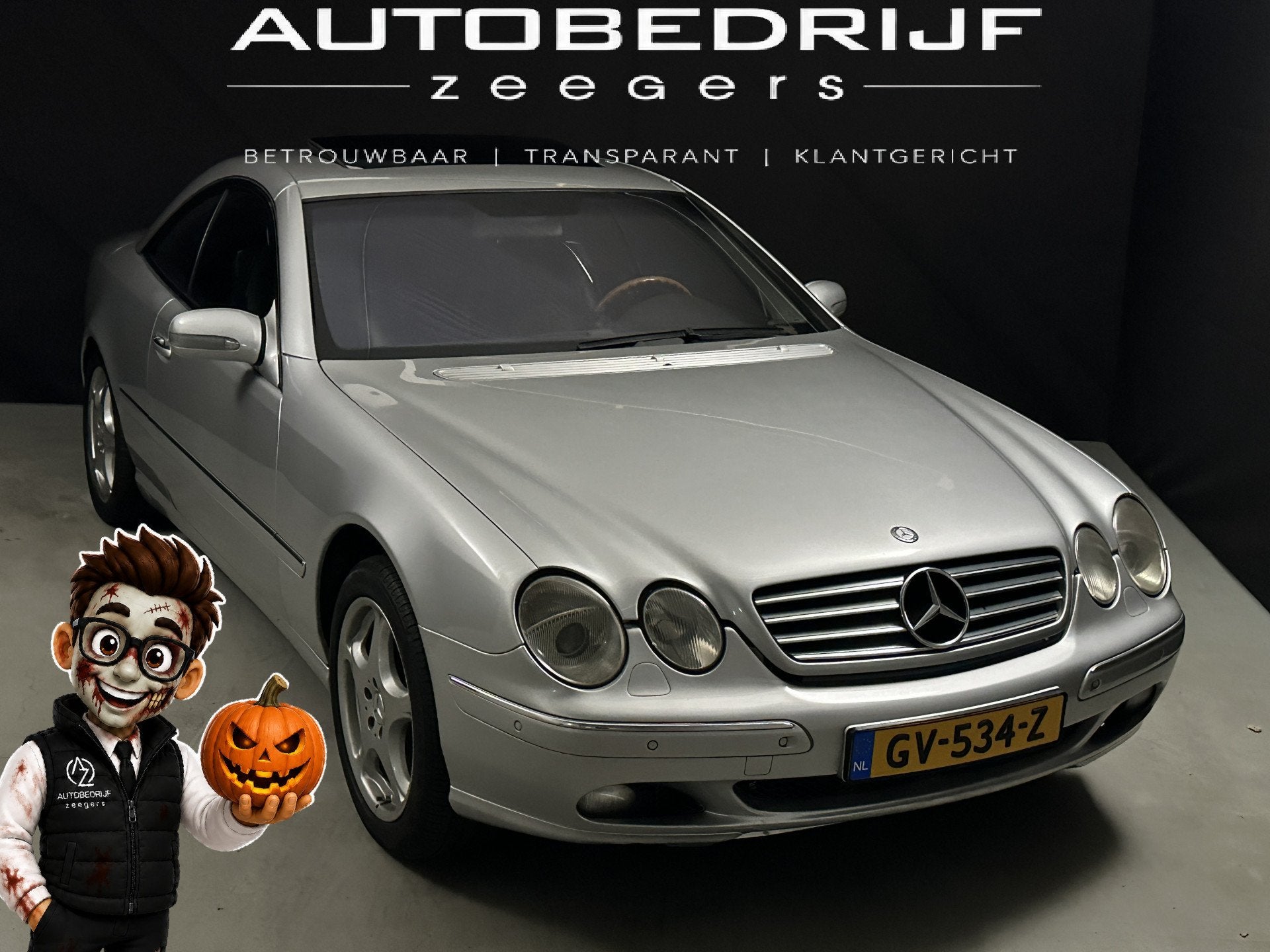 Mercedes-Benz CL-Klasse 500 *Pano*Full Options*Automaat*, Auto's, Automaat, Xenon verlichting, Achterwielaandrijving, Gebruikt