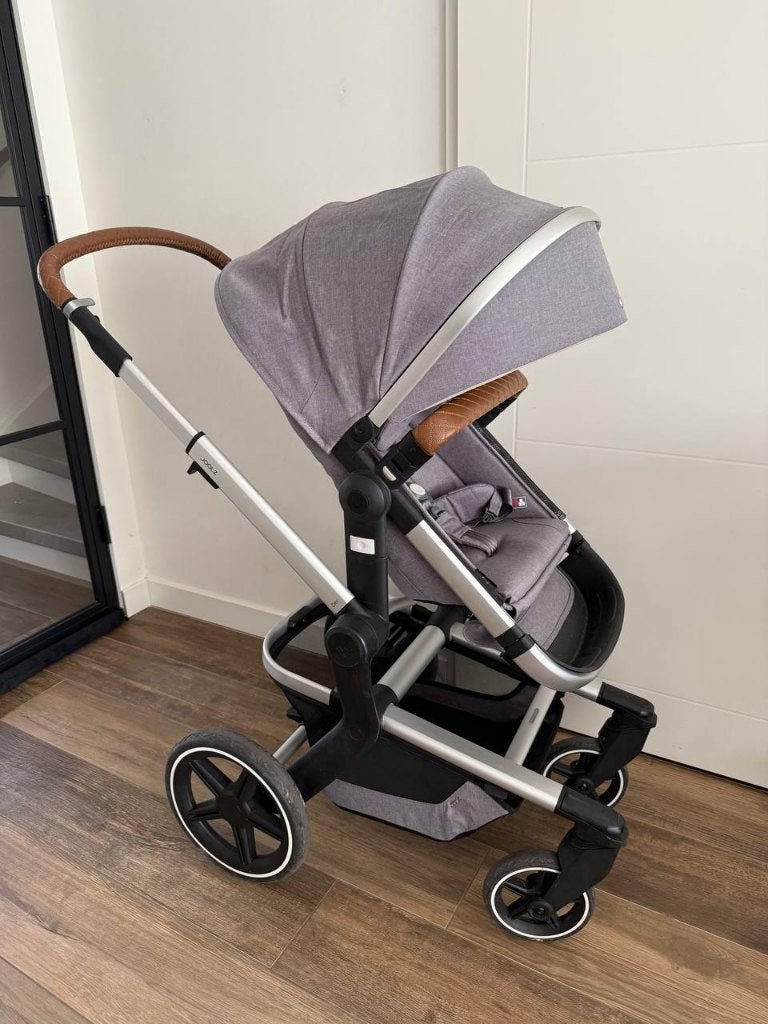 Joolz Day+ kinderwagen met reiswieg – Radiant Grey, Gebruikt, Combiwagen, Met reiswieg, Ophalen