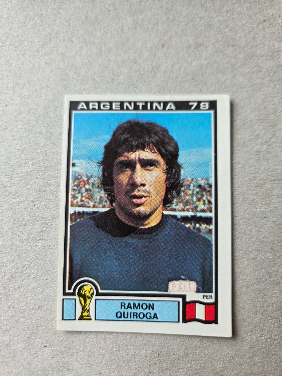 Panini WK 78, Ophalen of Verzenden, Zo goed als nieuw, Sticker