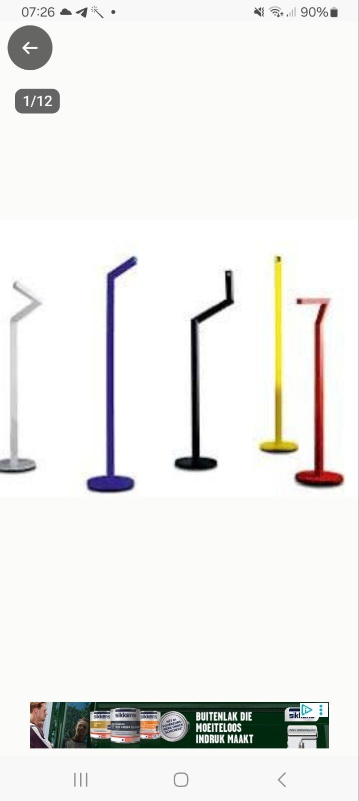 Philips Lirio Nick Knack design lamp, Ophalen, Zo goed als nieuw, 150 tot 200 cm