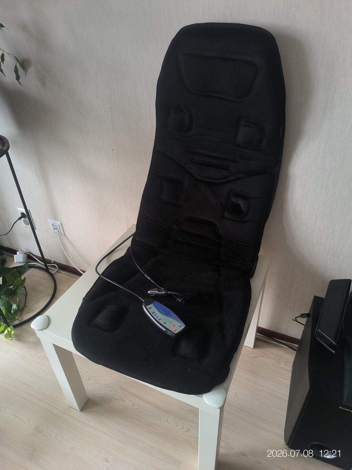 Massage autostoel met verwarming - Zo goed als nieuw, Ophalen, Zo goed als nieuw