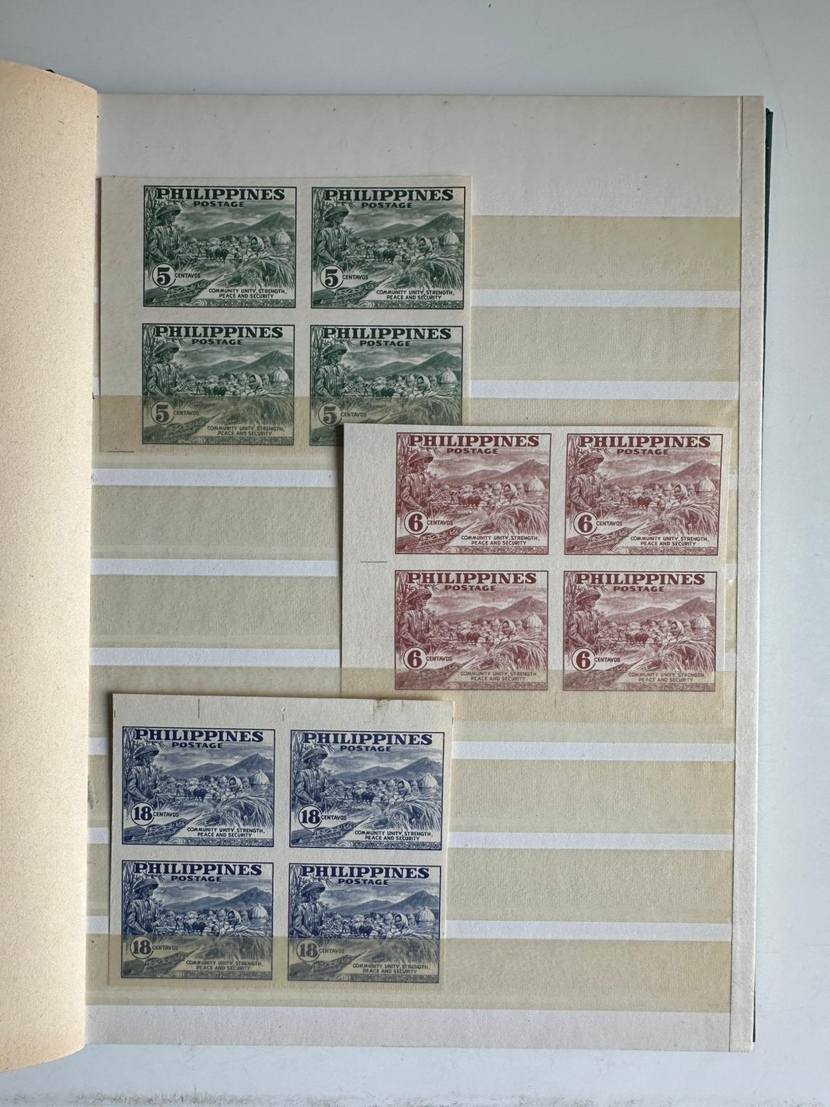 Album Filipijnen, Verzenden, Buitenland