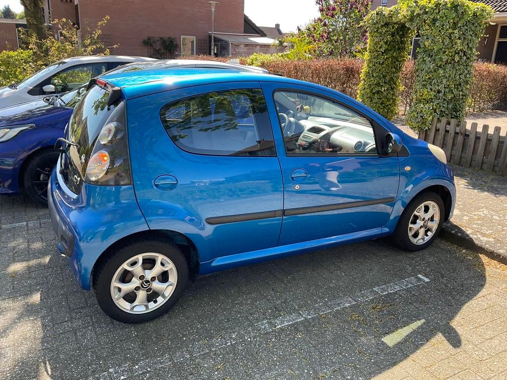 Citroën C1 1.0 5-DRS 2010 Blauw, Auto's, Voorwielaandrijving, Stof, C1, 68 pk