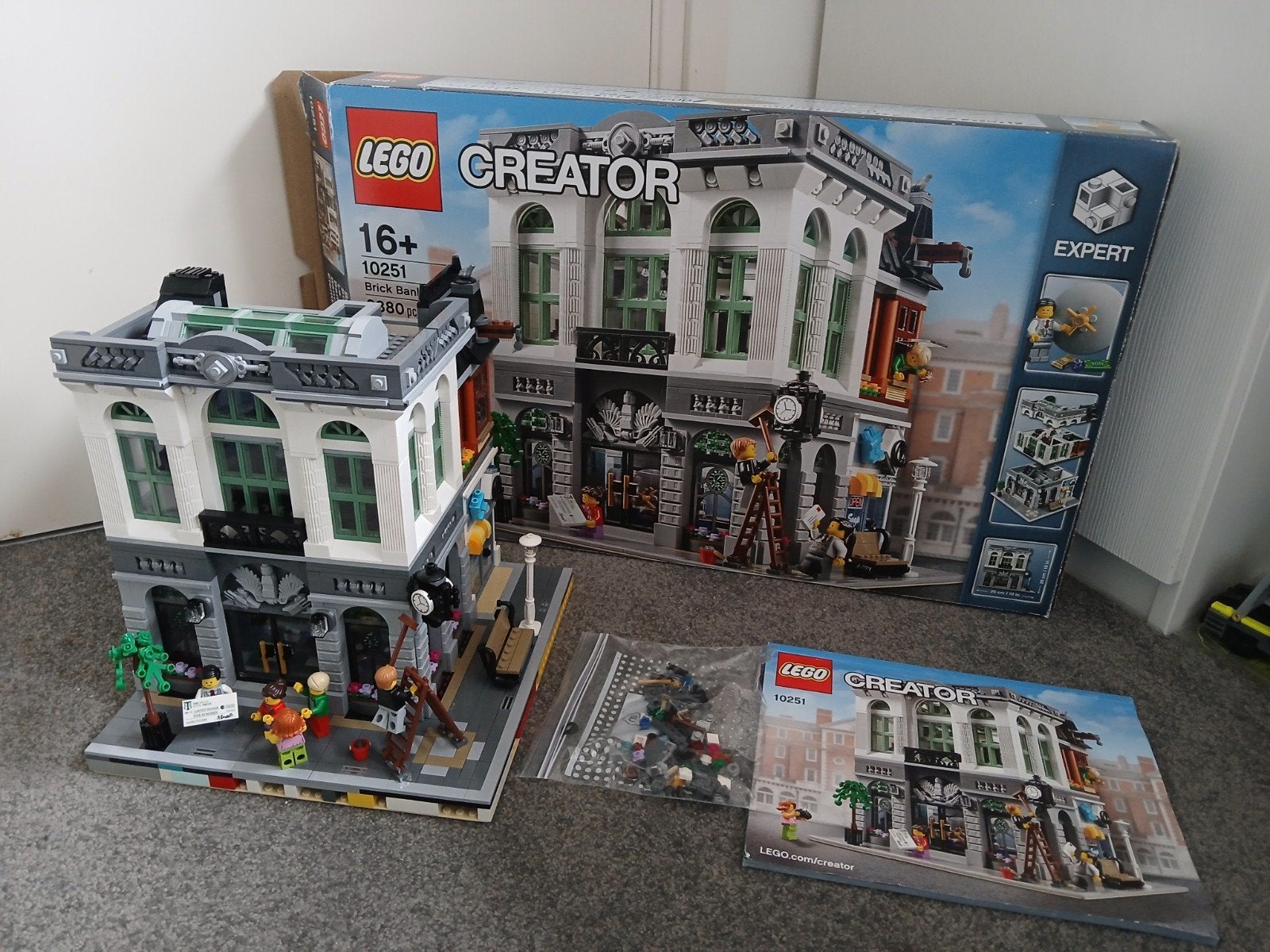 lego creator 10251 Brick bank modular zgan, Ophalen of Verzenden, Zo goed als nieuw