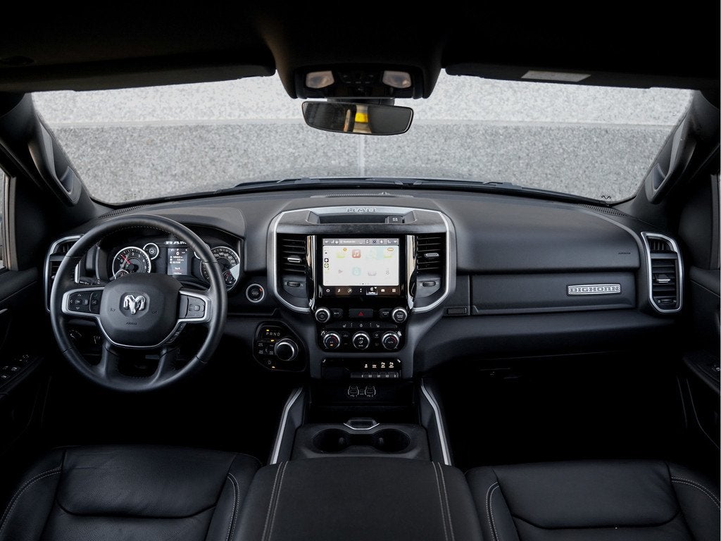 Dodge Ram 1500 Big Horn 3.6L V6 eTorque |Lederen bekleding |, Auto's, Dodge, Automaat, Gebruikt, Blauw, Bedrijf