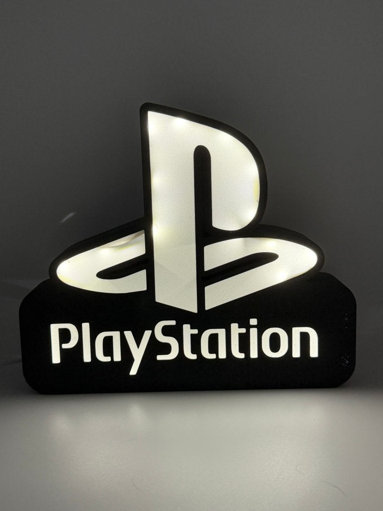 PlayStation Logo LED Lichtbox, Ophalen of Verzenden, Nieuw, Zonder controller