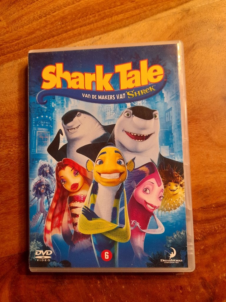 DVD Kinderen - Shark Tale, Gebruikt, Alle leeftijden, Overige typen, Ophalen of Verzenden