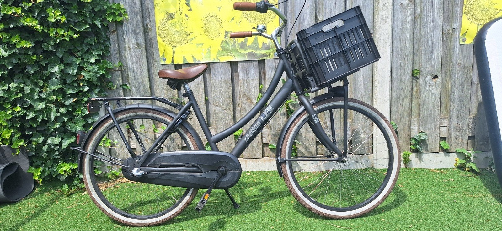 Cortina U4 Transportfiets 24 inch, Terugtraprem, Gebruikt, Versnellingen, Minder dan 47 cm