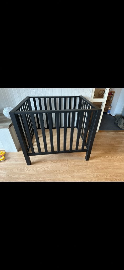 Baby box zwart, Kinderen en Baby's, Boxen, Ophalen, Gebruikt, Vierkant