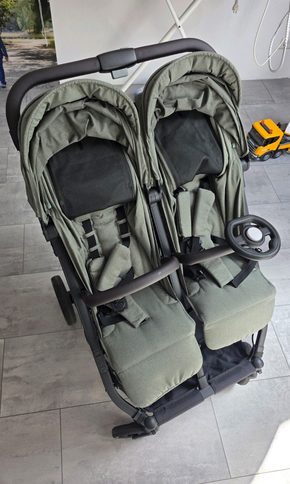 Novi Baby Duowagen met extra reiswieg (nieuw in doos), Kinderen en Baby's, Kinderwagens en Combinaties, Zo goed als nieuw, Ophalen