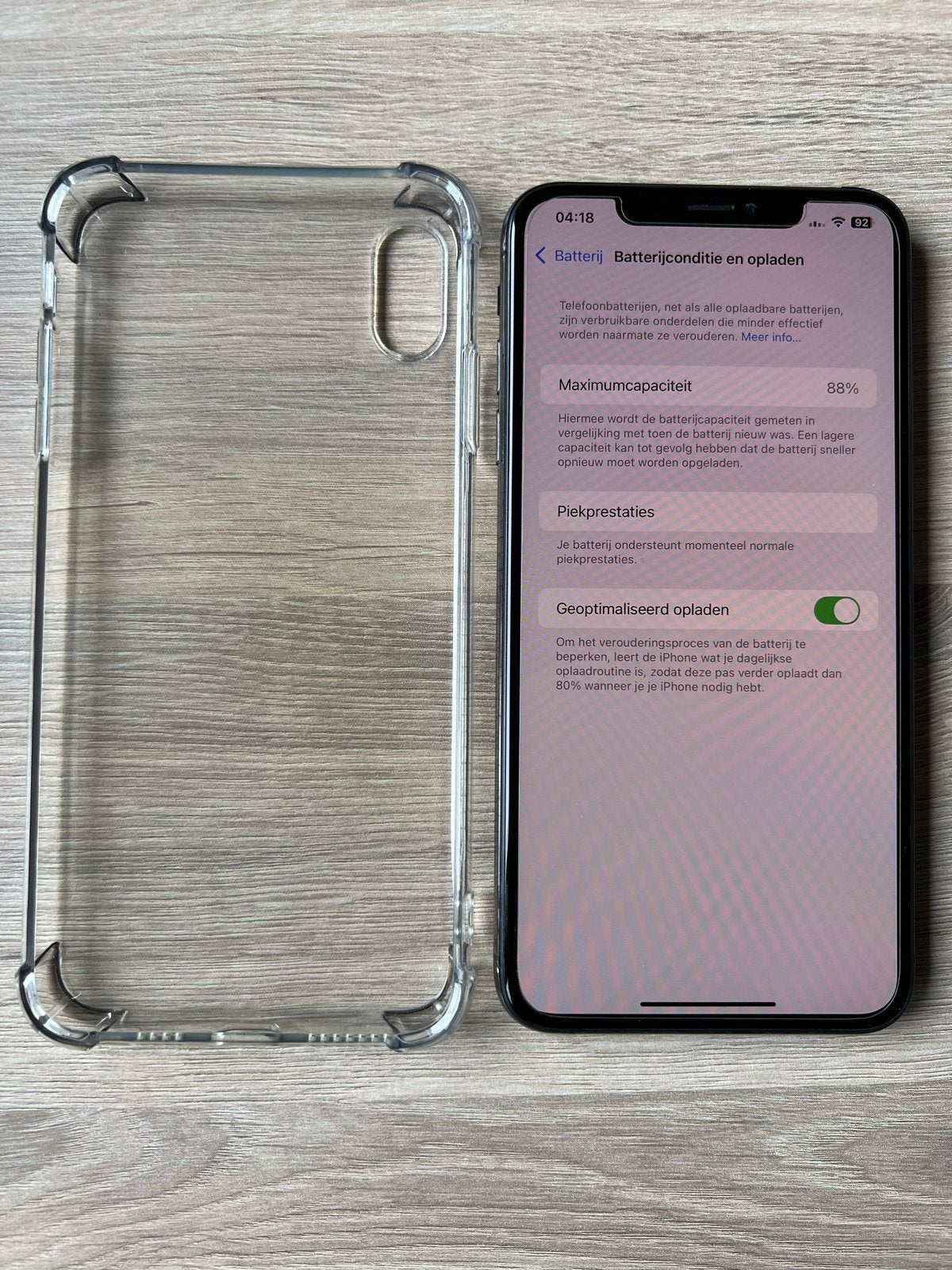 iPhone XS 64GB Zwart met 88% batterijconditie, Telecommunicatie, Mobiele telefoons | Apple iPhone, Zwart, IPhone XS, Ophalen of Verzenden