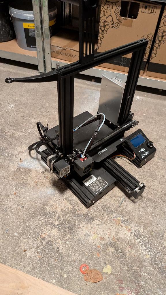 Ender 3 Pro, Computers en Software, 3D Printers, Ophalen, Gebruikt, Filament, Creality
