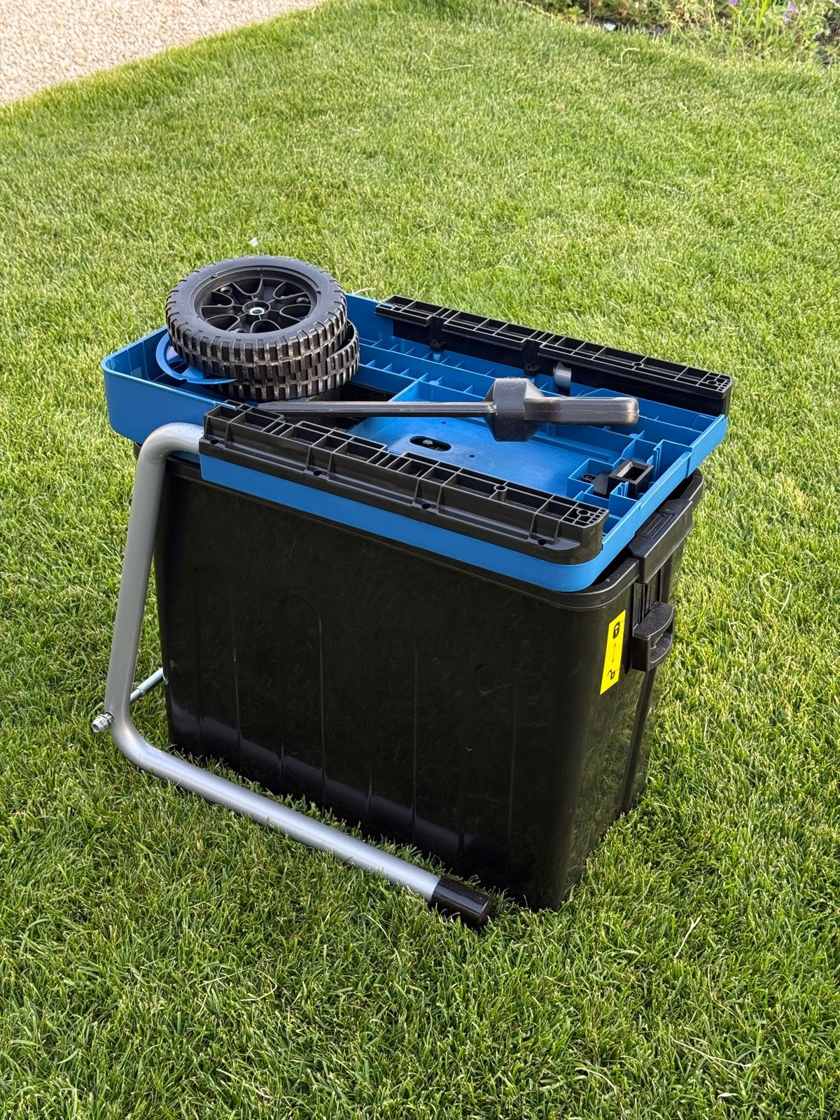 Hyundai 57389 Hakselaar - Zo goed als nieuw, Tuin en Terras, Hakselaars, Ophalen, Zo goed als nieuw, Elektrisch, Met opvangbak