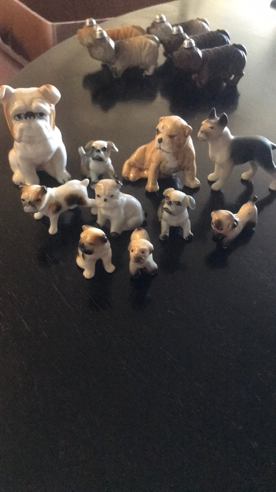 Kleine bulldog beeldjes, Ophalen of Verzenden