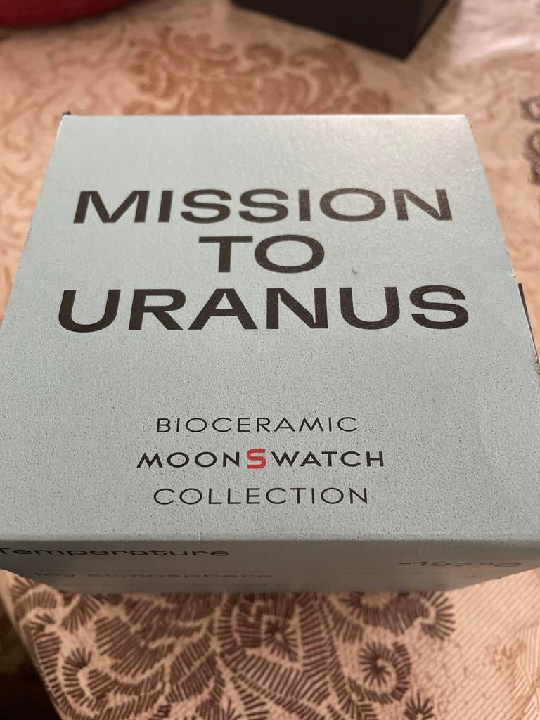 Swatch Omega Moonswatch Mission to Uranus - Nieuw in doos, Ophalen, Nieuw