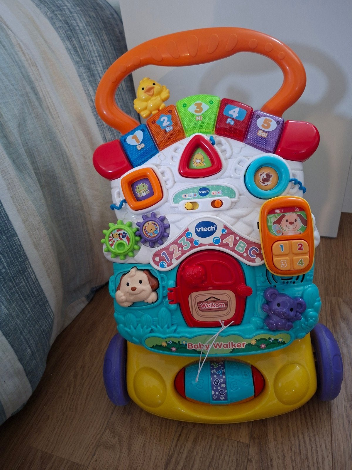 VTech Baby Walker - Interactieve Loopwagen met Geluid, Ophalen of Verzenden, Gebruikt, Overige typen, Met licht
