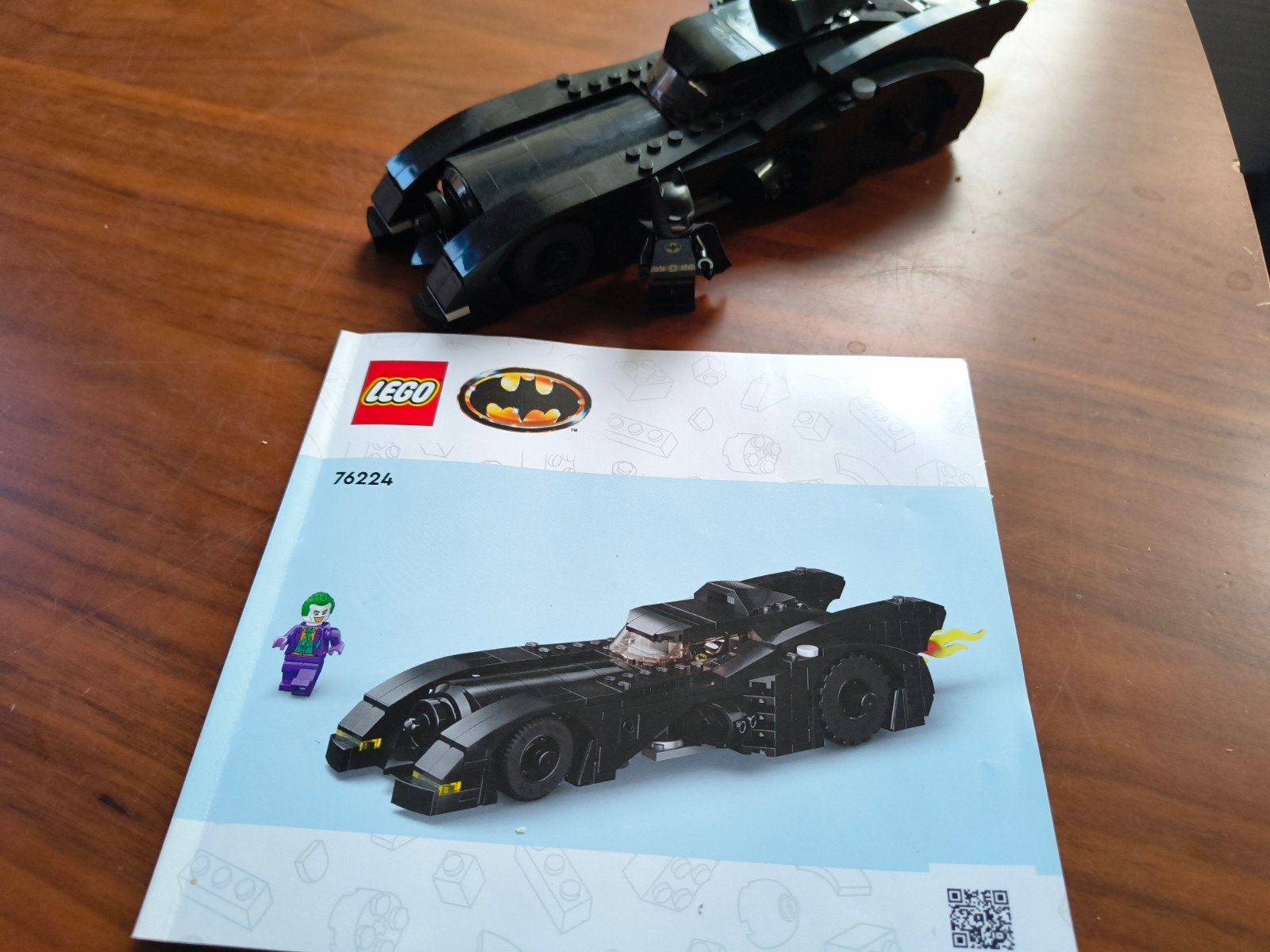 LEGO Batmobile 76224 met Batman minifiguur, Ophalen, Zo goed als nieuw, Overige merken