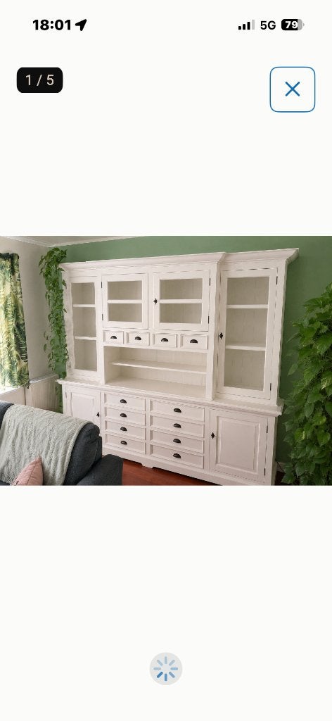 Buffetkast vintage stijl, Huis en Inrichting, Gebruikt, 200 cm of meer, Ophalen of Verzenden, 200 cm of meer