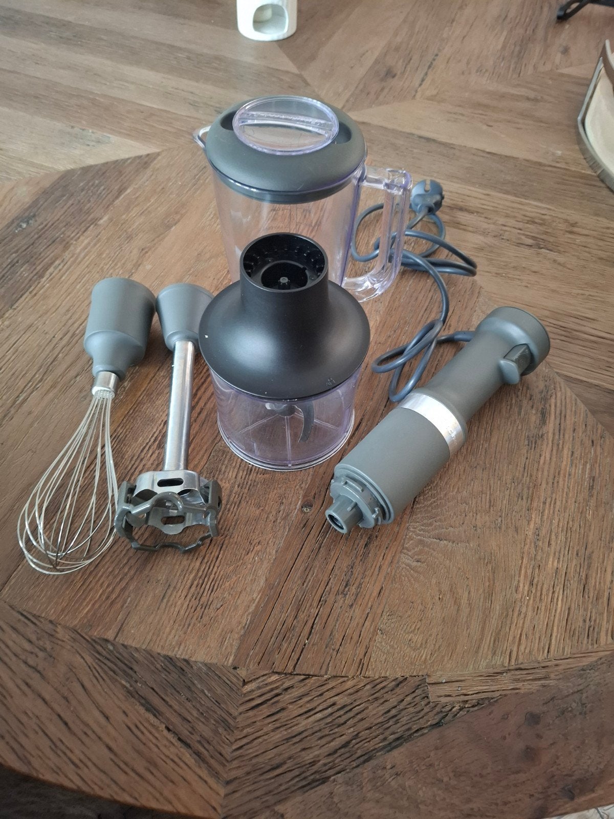 KitchenAid Staafmixer met accessoires, Witgoed en Apparatuur, Keukenmixers, Gebruikt, Minder dan 1 liter, 3 snelheden of meer