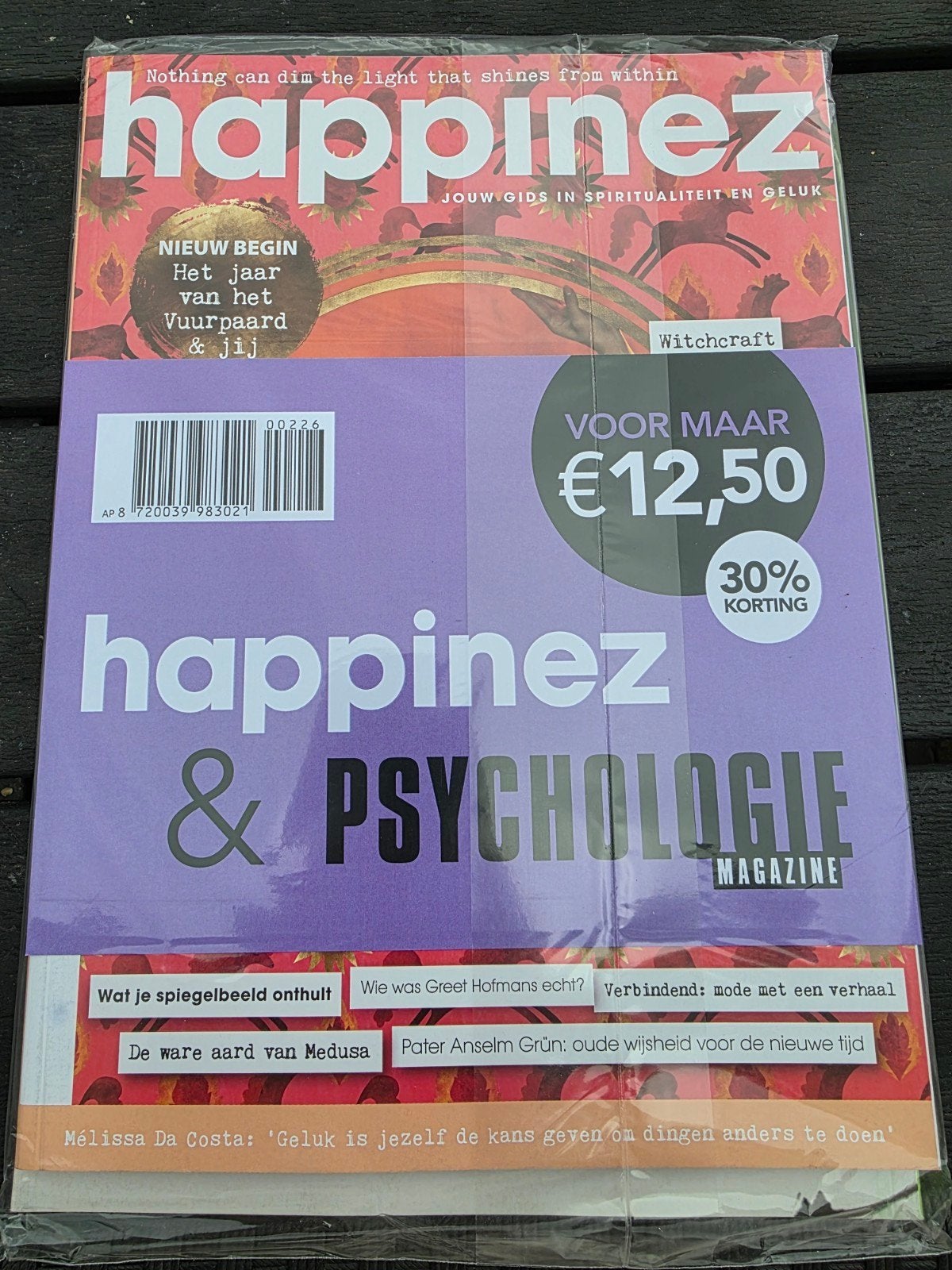 Happinez & psychologie tijdschriften., Ophalen of Verzenden, Nieuw