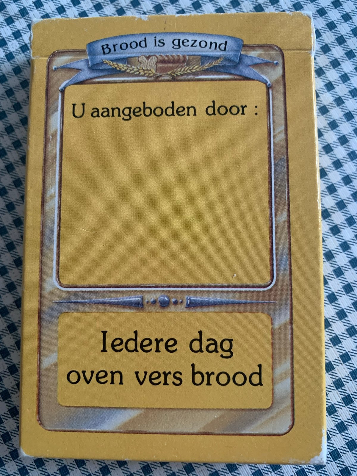 KWARTET : Brood is gezond - Brood en Banket J.P.H. vd. Rijt, Ophalen of Verzenden, Zo goed als nieuw