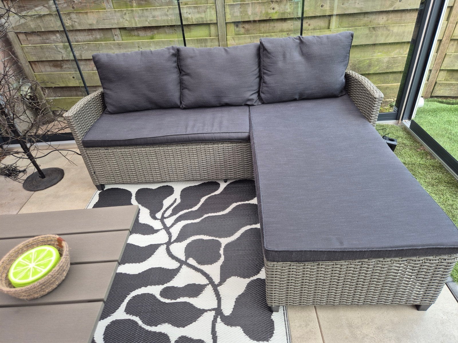 Lounche bank, Tuin en Terras, Tuinsets en Loungesets, Ophalen, Bank