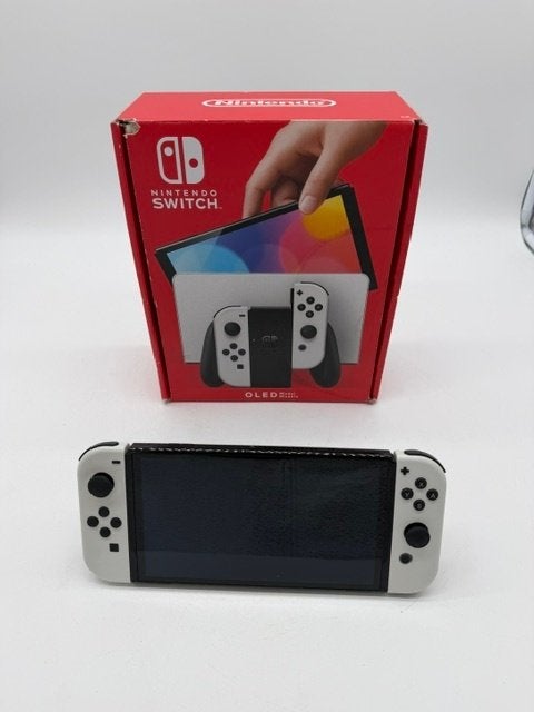 Nintendo Switch Oled Console - Wit - Compleet met doos, Ophalen of Verzenden, Zo goed als nieuw, Met 1 controller, Switch OLED