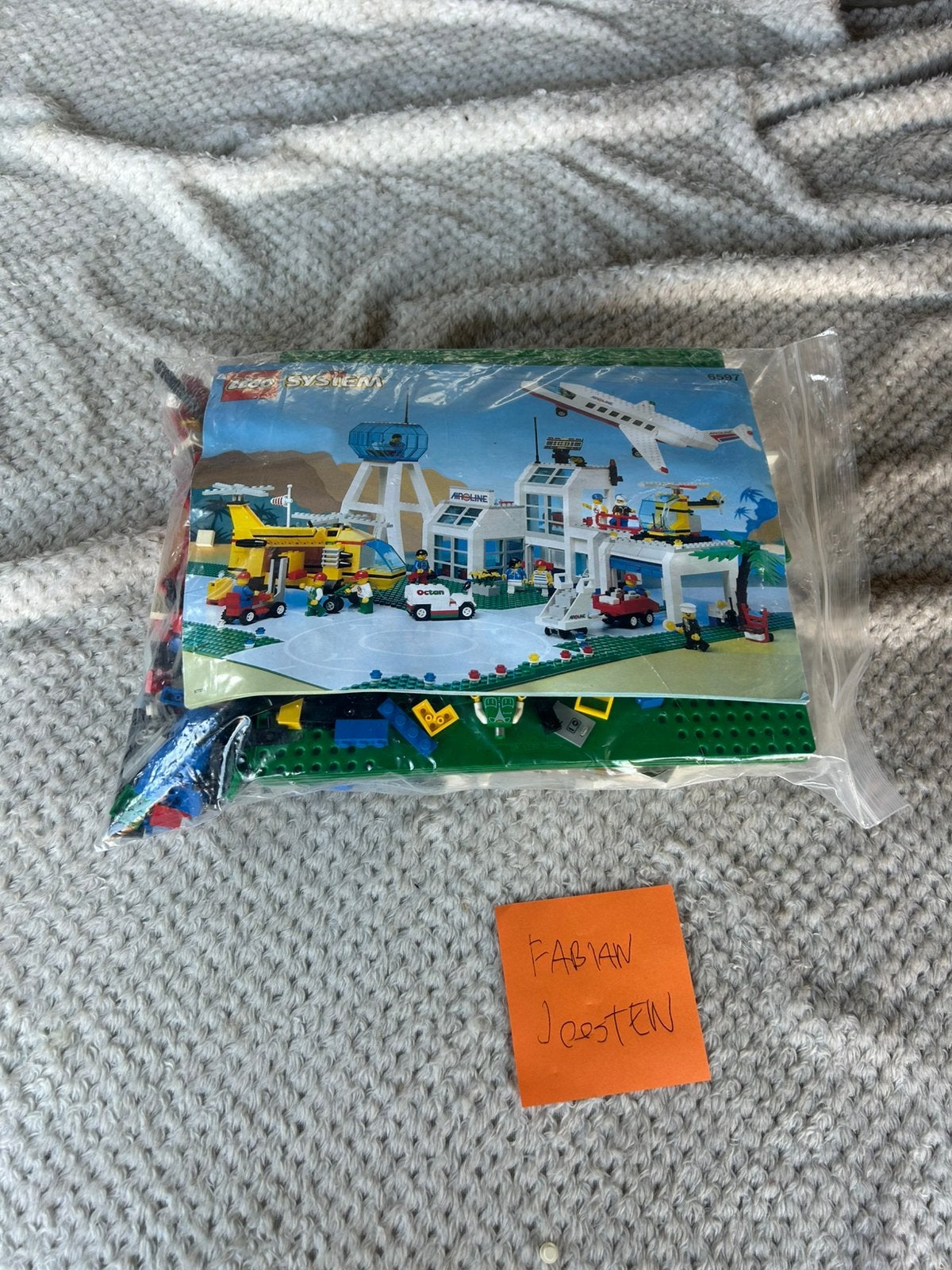 Lego 6597 vliegveld, Ophalen of Verzenden, Zo goed als nieuw