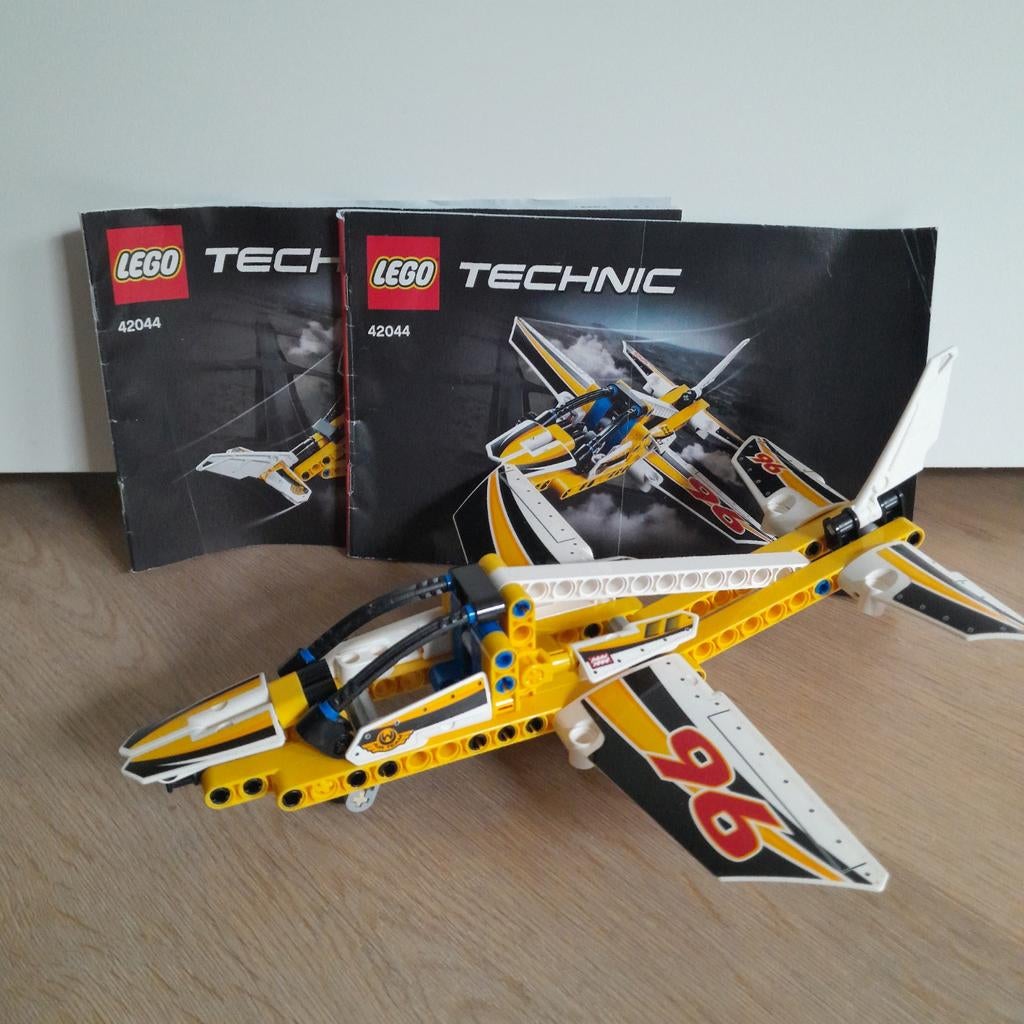 Lego Technic Straaljager 42044 - Compleet met instructies, Ophalen, Lego, Compleet, Zo goed als nieuw