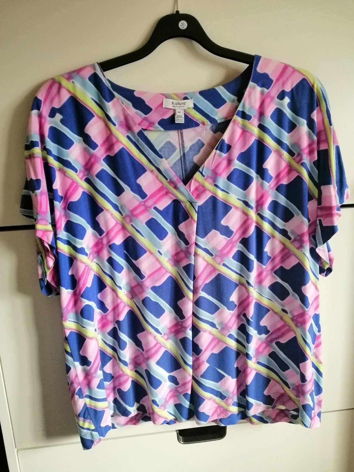 luchtige blouse, Kleding | Dames, Grote Maten, Ophalen of Verzenden, Zo goed als nieuw, Blauw, Blouse of Tuniek
