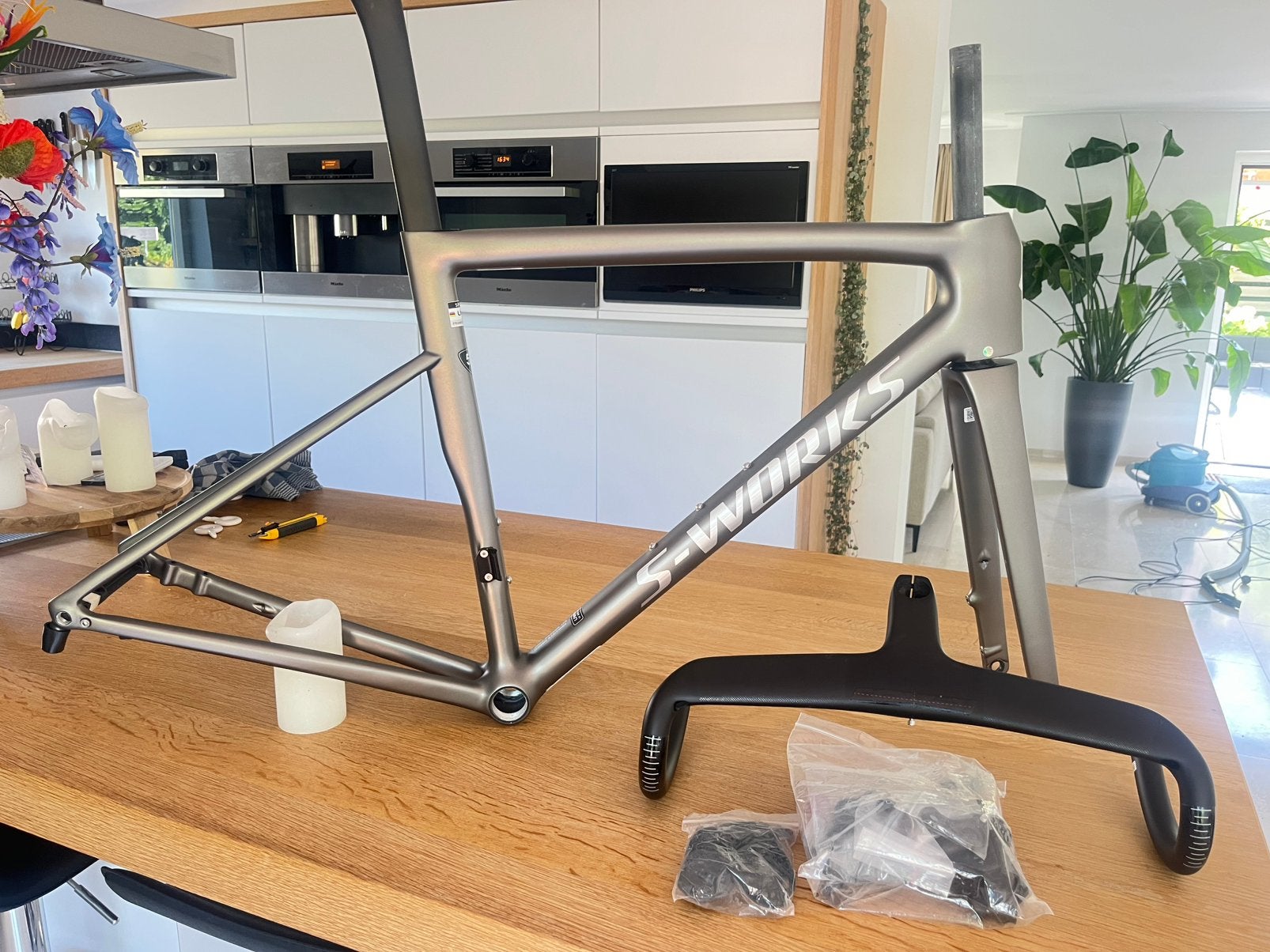 Carbon raceframe 54cm, disc, Frame, Nieuw, Ophalen of Verzenden, Racefiets