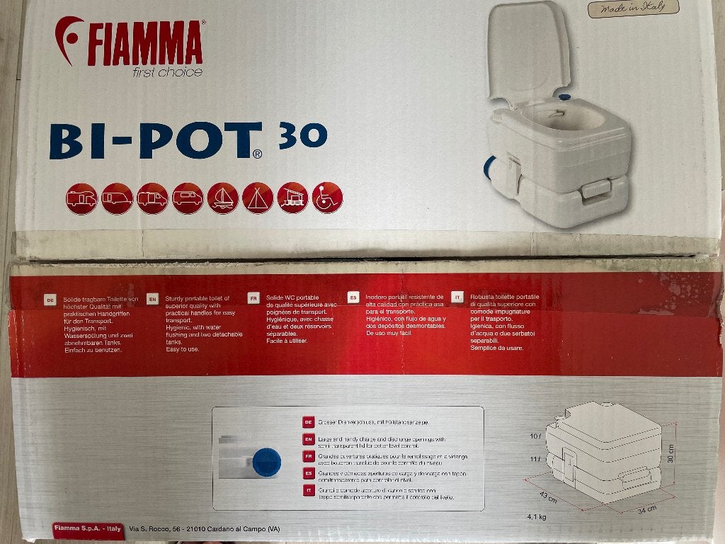 Fiamma Bi pot 30, Ophalen, Zo goed als nieuw