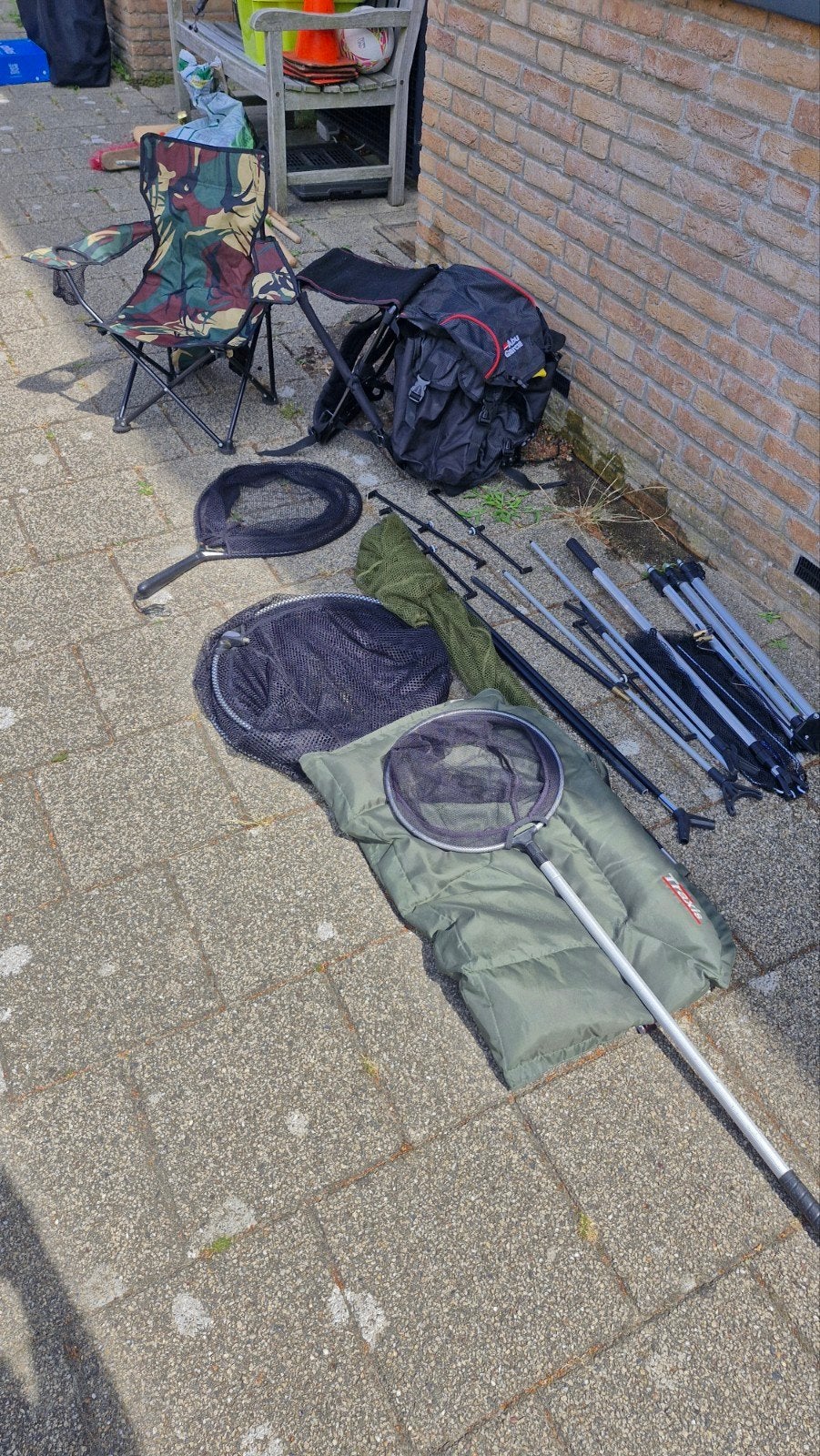 Diverse vis spullen moet vandaag weg, Watersport en Boten, Ophalen, Gebruikt, Koffer of Tas