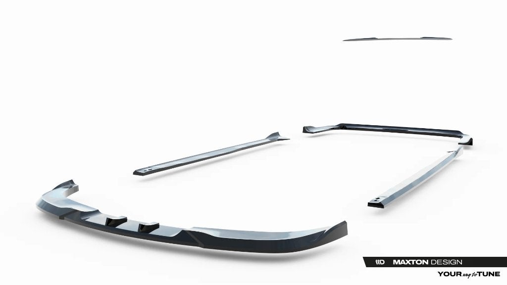 Voorlip sideskirt diffuser spoiler Dodge Grand Caravan 10-20, Ophalen of Verzenden