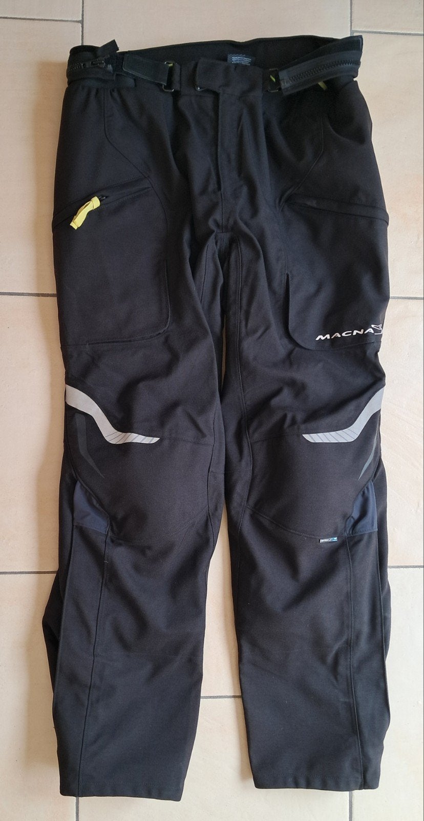 Nieuwe zwarte, waterdichte Macna heren motorbroek, XXXL, Ophalen of Verzenden, Tweedehands, Heren, Broek | textiel