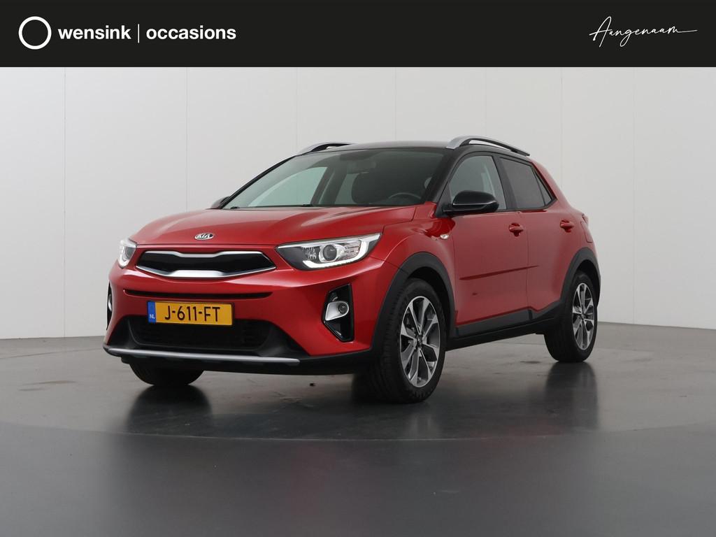 Kia Stonic 1.0 T-GDi Sports Edition | Navigatie | Parkeercam, Voorwielaandrijving, Gebruikt, Euro 6, Leder en Stof