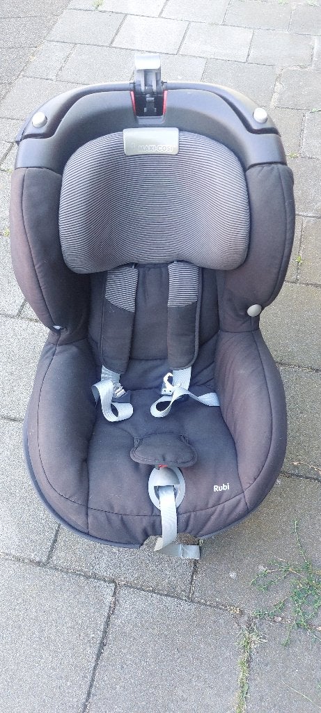 Maxi-Cosi Rubi autostoel groep 1 zwart, Autogordel, Slaapstand, Ophalen of Verzenden, Zo goed als nieuw