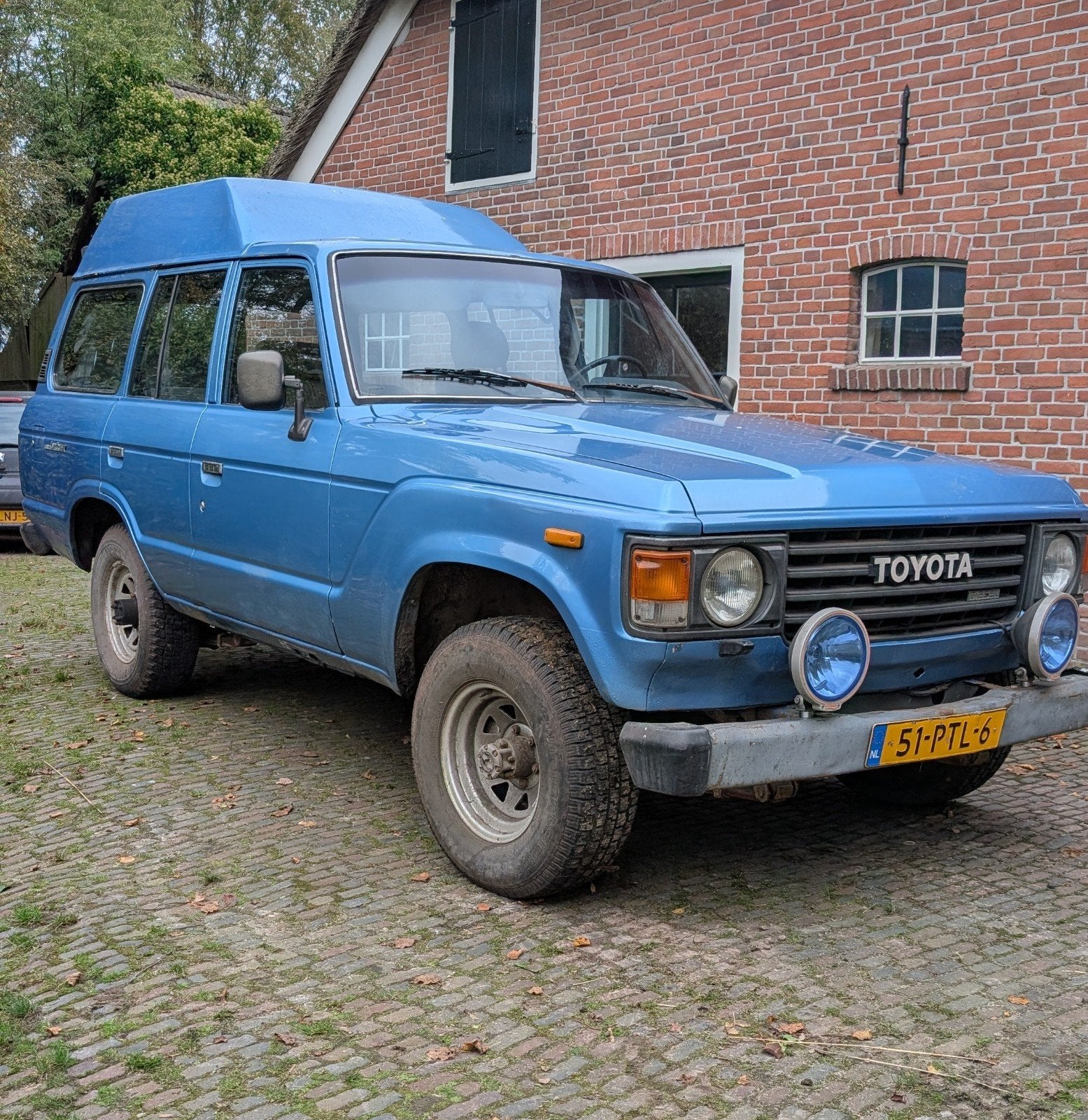 Toyota Landcruiser HJ60 1985, NL kenteken, belasting vrij, Blauw, 3000 kg, Vierwielaandrijving, Particulier