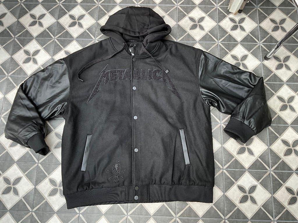 Collegejas zwart van Metallica   Maat XL, Nieuw, Ophalen of Verzenden, Kleding, REGINA