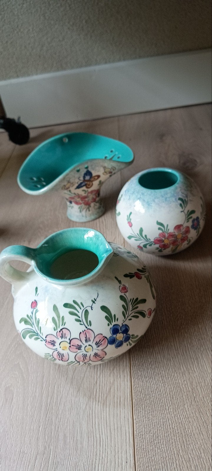 Vintage Libel Tiko Gouda Aardewerk Set - 3 Stuks, Antiek en Kunst, Ophalen of Verzenden