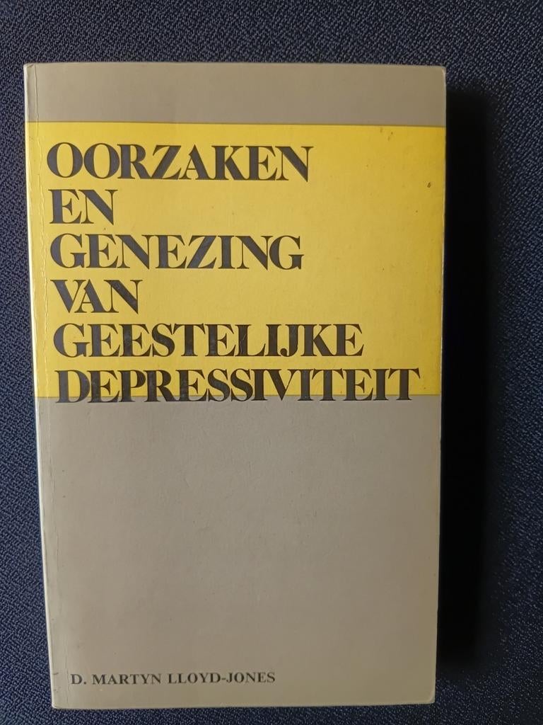 Lloyd-Jones, oorzaken en genezing geestelijke depressiviteit, Ophalen of Verzenden, Gelezen, Klinische psychologie, D. Martyn Lloyd-Jones