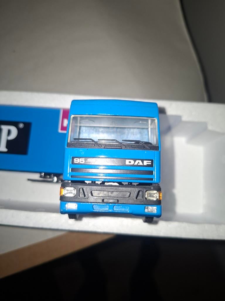 Lion Toys DAF 95 400 Ati Klene 1:50, Ophalen of Verzenden, Zo goed als nieuw, Bus of Vrachtwagen, Lion Toys