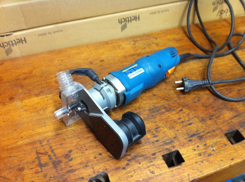 Wegoma KRF-130N kantenfrees+Festool frezan, Ophalen of Verzenden, Gebruikt, Elektrisch, Bovenfrees