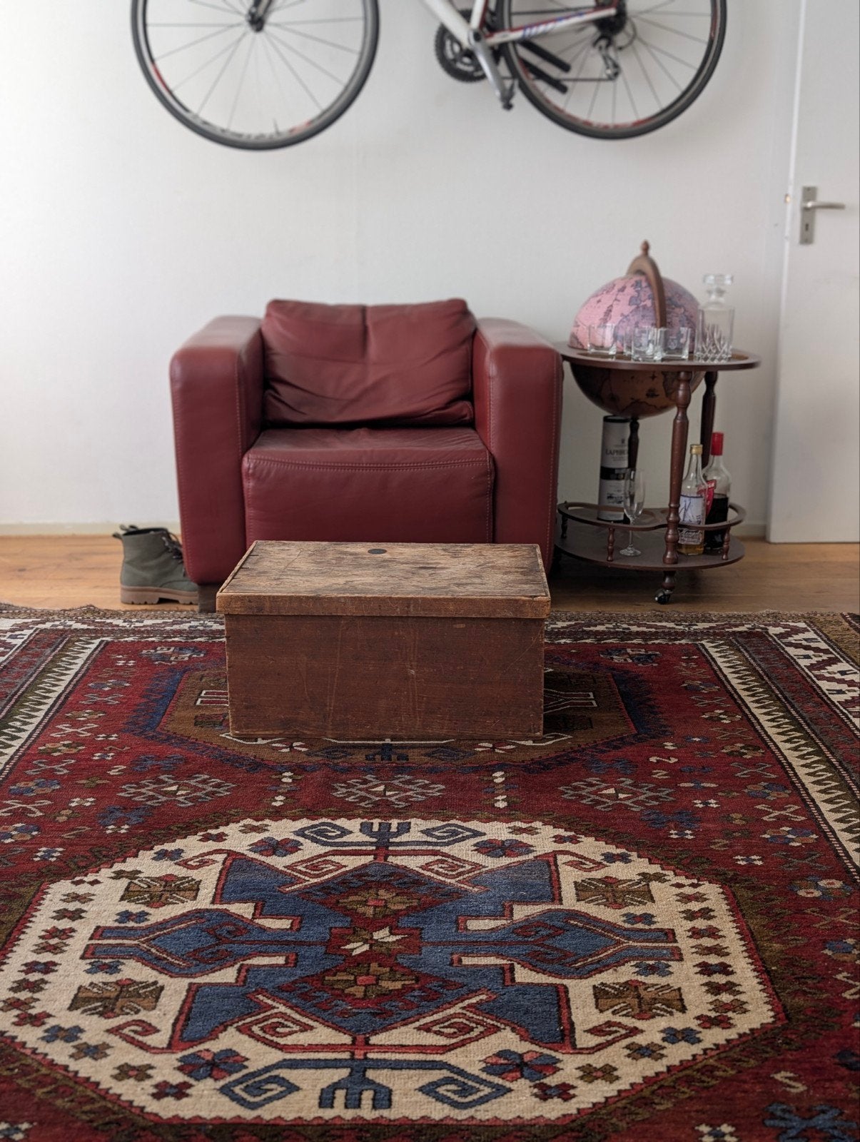 Tapijt (handgeknoopte) - 318x230 cm - Zo goed als nieu, Huis en Inrichting, Stoffering | Tapijten en Kleden, Ophalen, Oosters, Traditioneel, Handgeknoopt