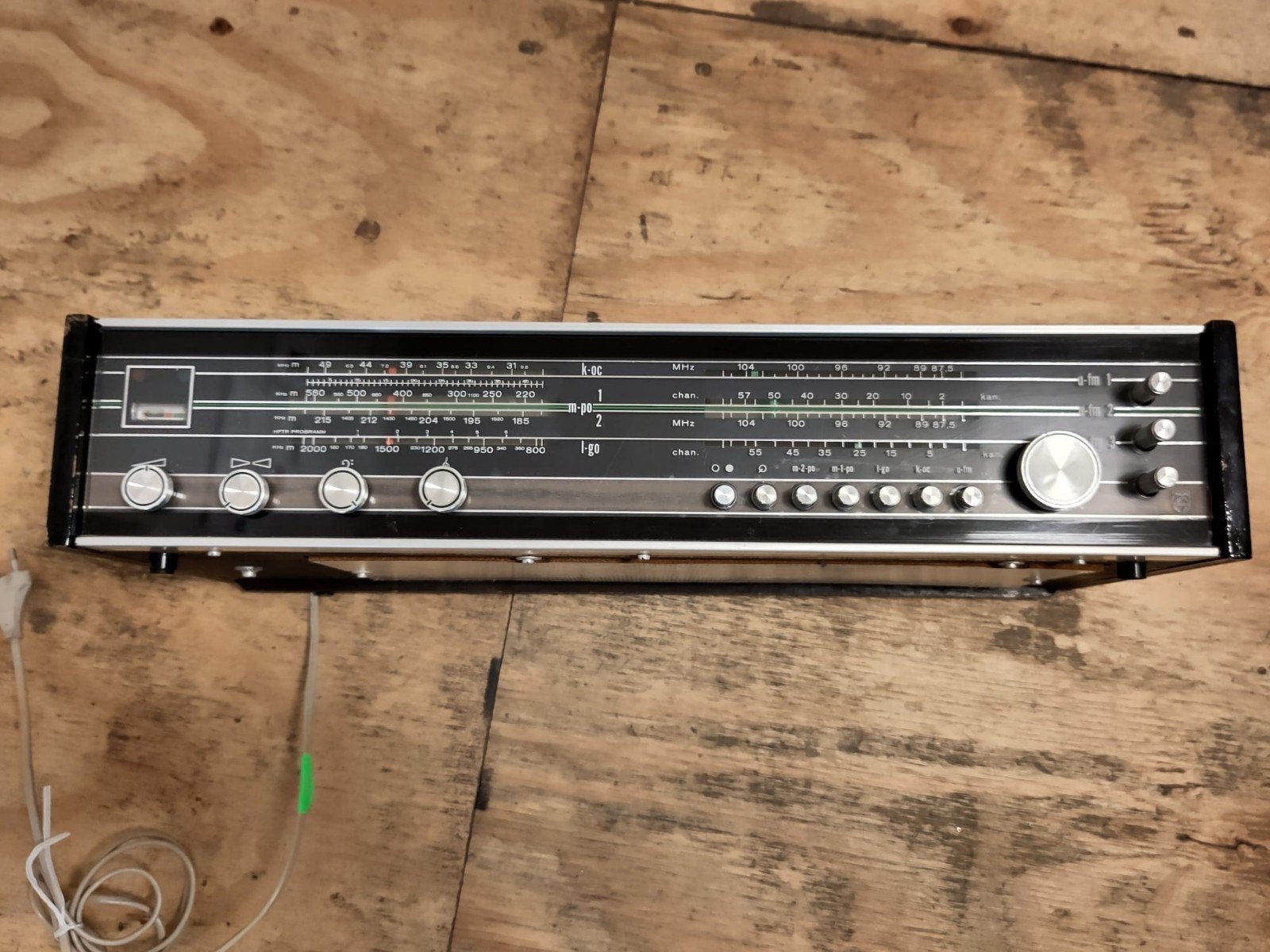 Vintage Philips stereo-ontvanger 22RH781. WD-18., Ophalen of Verzenden
