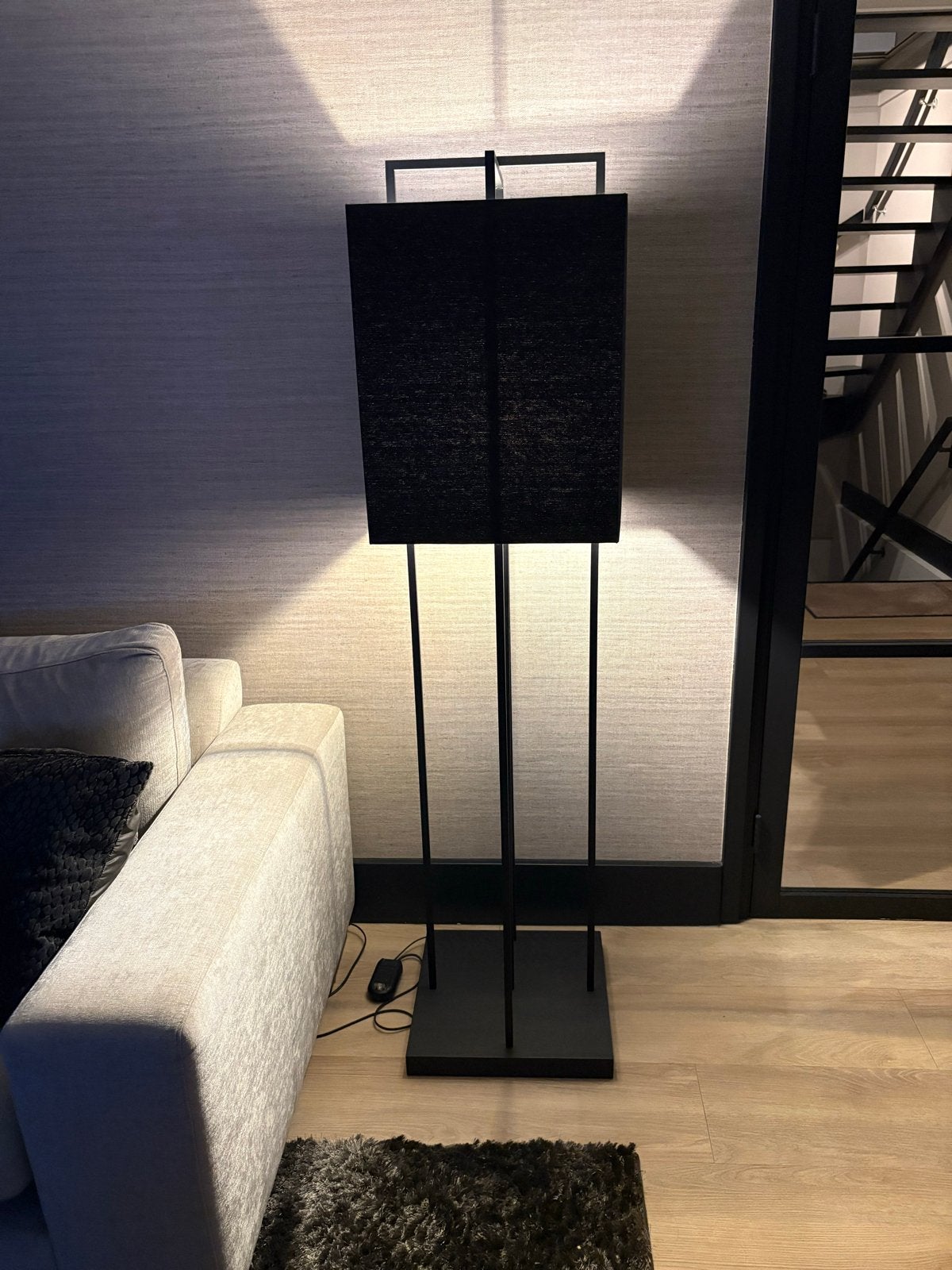 Design lamp van Layers by Adje (B40xH165xD40), Ophalen, Zo goed als nieuw, Metaal, 150 tot 200 cm