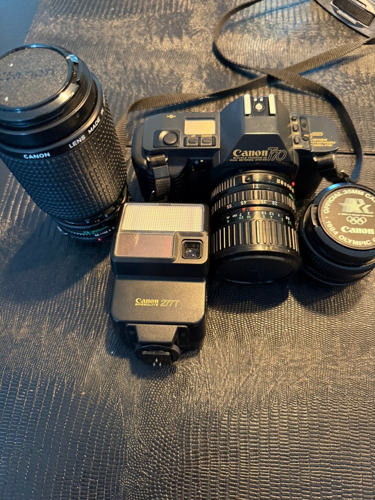 Canon T70 analoge spiegelreflexcamera, Ophalen, Zo goed als nieuw, Spiegelreflex, Canon