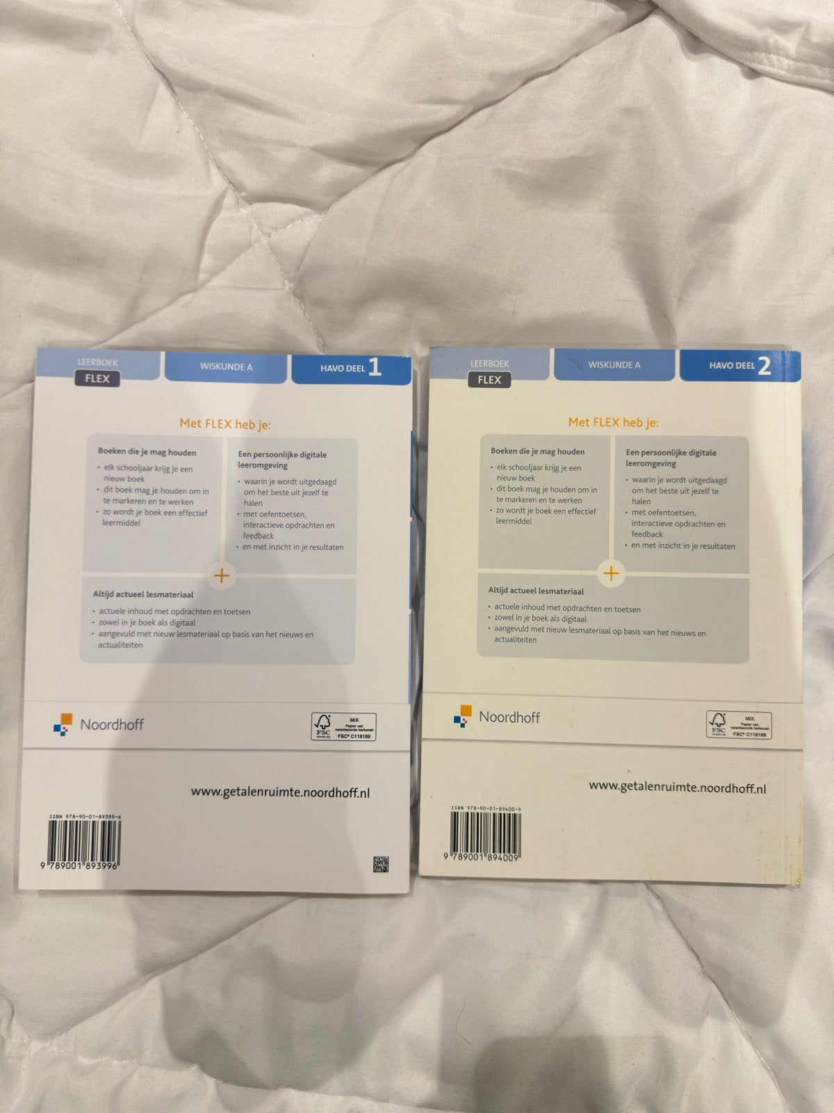 Getal & Ruimte Wiskunde A HAVO deel 1&2 NIEUW (ONGEBRUIKT!!), Ophalen of Verzenden, Zo goed als nieuw, HAVO, Wiskunde A