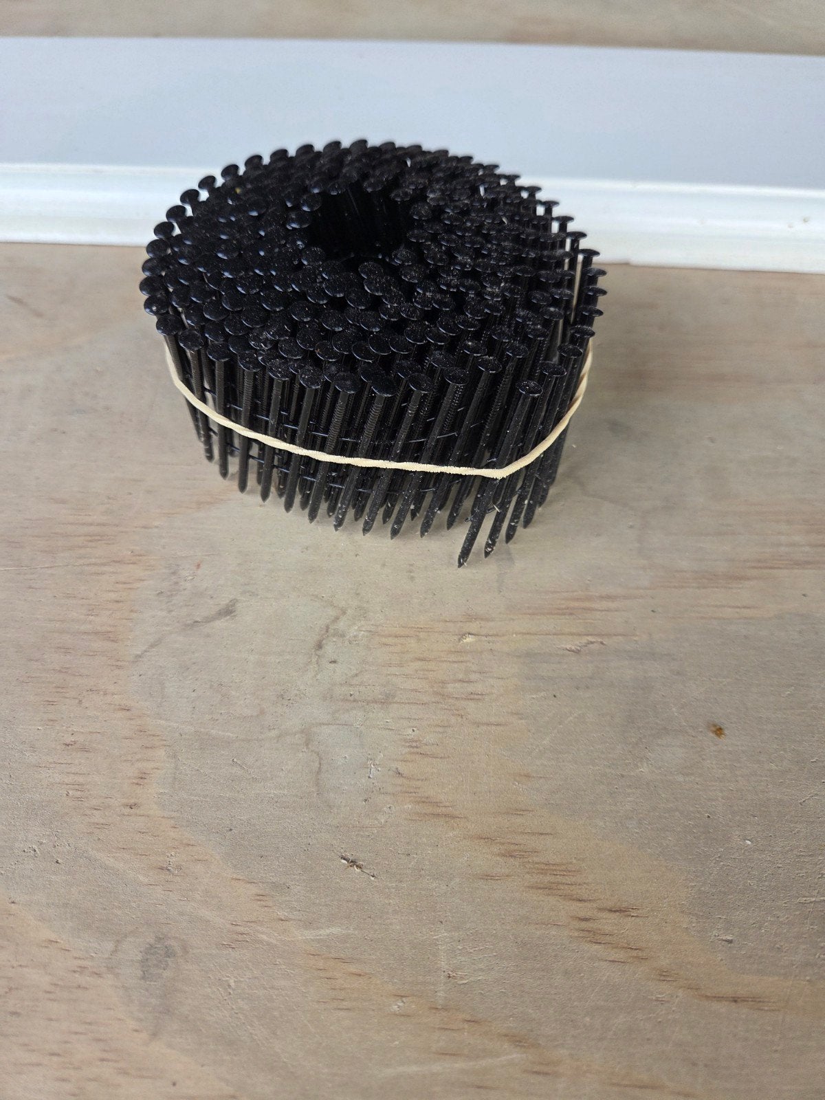 4x rol nagels zwart 2 3 x 55 mm, 50 tot 100 mm, Nieuw, Ophalen of Verzenden, Spijkers