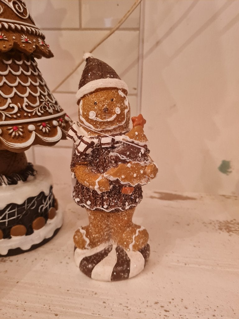 Gingerbread pop voor kerst merk Clayre & Eef foto 1 t/m 4, Diversen, Heikant 21 Kaatsheuvel, Belle Vieille Brocante, Nieuw, Ophalen of Verzenden